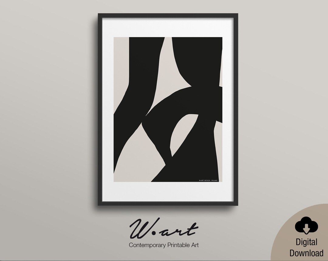 ABSTRACT PRINTABLE Wall ART, Abstract Art Print Digital Download ...