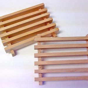 wooden soap saver