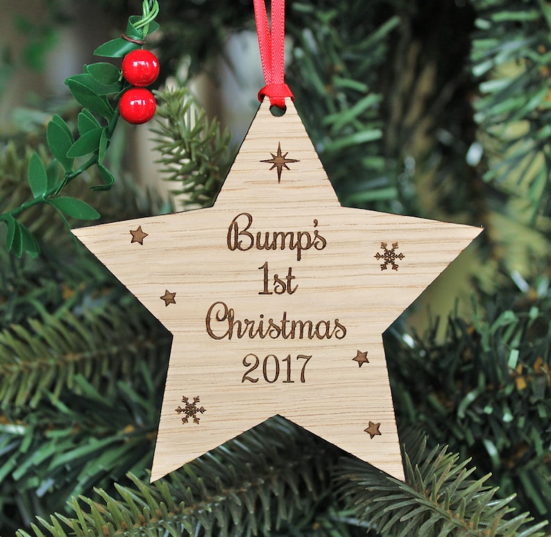 bumps first christmas ornament