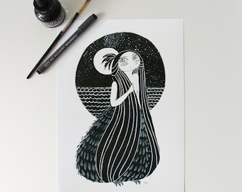 Harpy - A4 Poster