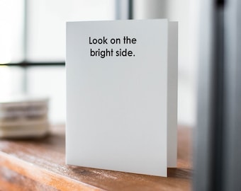 Nihilistic Card, Funny Card, Sympathy Card