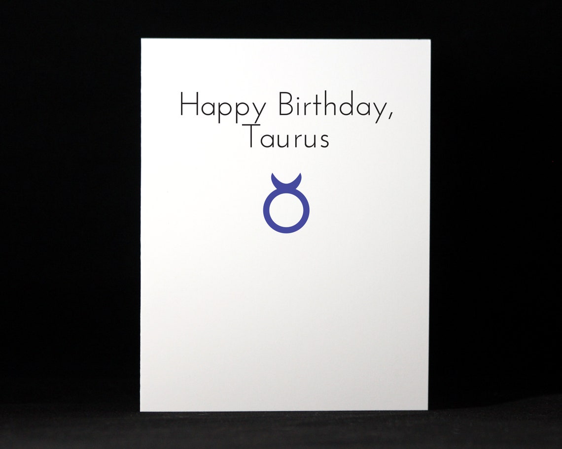 Happy Birthday Horoscopes Astrological Signs Funny Card - Etsy
