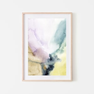 Abstract watercolor Art,Neutral Wall Art,Instant Download,Pastel Watercolor Print,Minimalist Art,Printable Watercolor,Abstract Art Download image 1