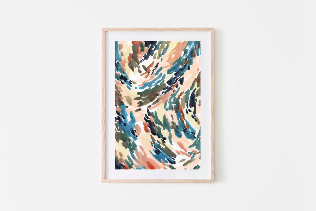 Printable Abstract Art,colorful Abstract Watercolor,abstract Print ...