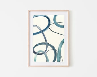 abstract printable art,scandinavian print,minimalist wall art,instant download art,modern abstract print,blue and white,geometric wall art