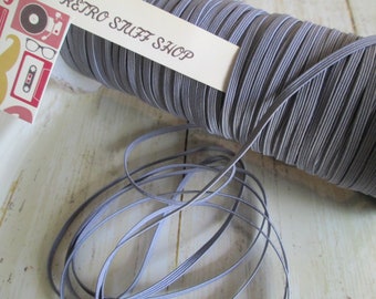 Grey 1/8" Skinny Elastic You pick the yards thin elastic for baby Headbands DIY Supply shop See on Etsy,Face mask