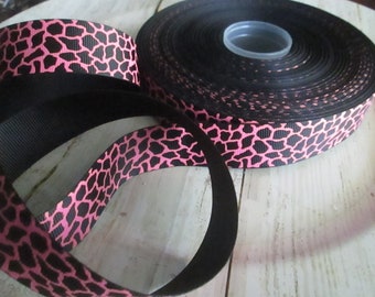 Pinks and black camouflage - Bow making or to decorate!!!Birthday parties, pillows, hat making