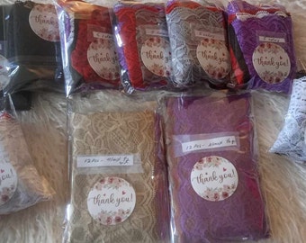 3" Elastic Lace Grab Bag: Stretchy DIY Craft Supply