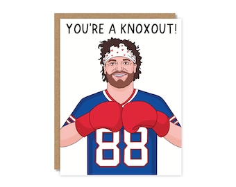 You're a KnoxOut | Valentine's Day Card | Funny & Punny Cards