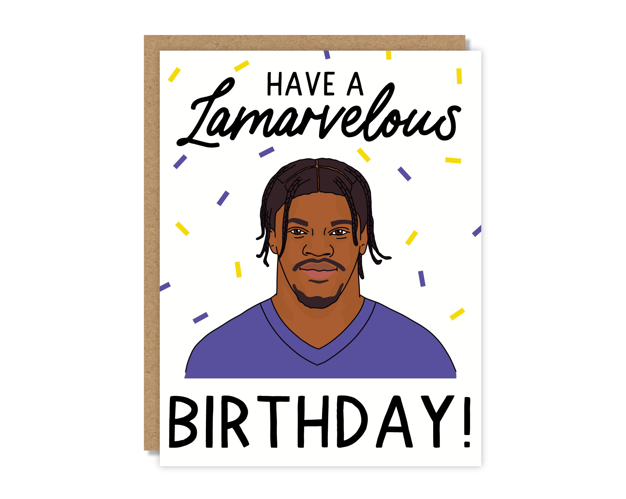 Lamarvelous Birthday! Birthday Card Funny Punny Cards