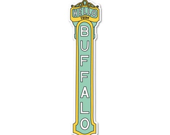 Hello From Buffalo Magnet | Buffalo, NY