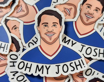 Oh My Josh Sticker | Buffalo, NY