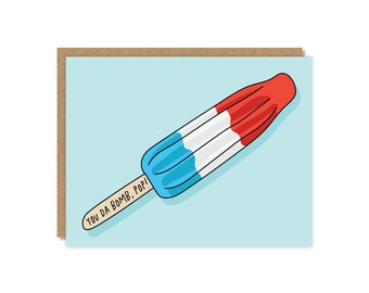 You Da Bomb, Pop | Father's Day Card | Funny & Punny Cards