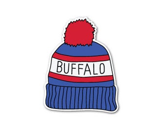 Buffalo Winter Hat Magnet | Buffalo, NY