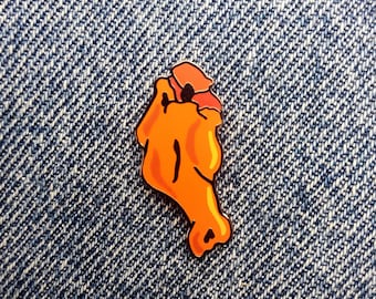 Buffalo Wing Pin | Drum Wing Pin | Chicken Wing Enamel Pin