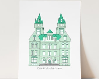 Richardson Olmsted Complex Art Print | Buffalo NY Print