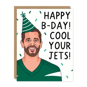 Happy B-Day! Cool Your Jets! | Birthday Card | Funny & Punny Cards