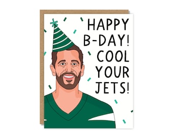 Happy B-Day! Cool Your Jets! | Birthday Card | Funny & Punny Cards