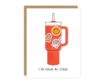 Number 1 Stan | Love and Friendship Card | Funny & Punny Cards
