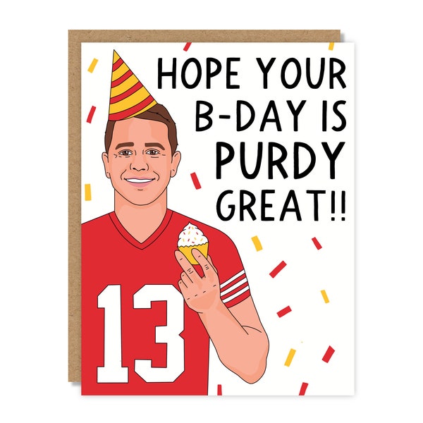 Hope Your Birthday is Purdy Great! | Birthday Card | Funny & Punny Cards