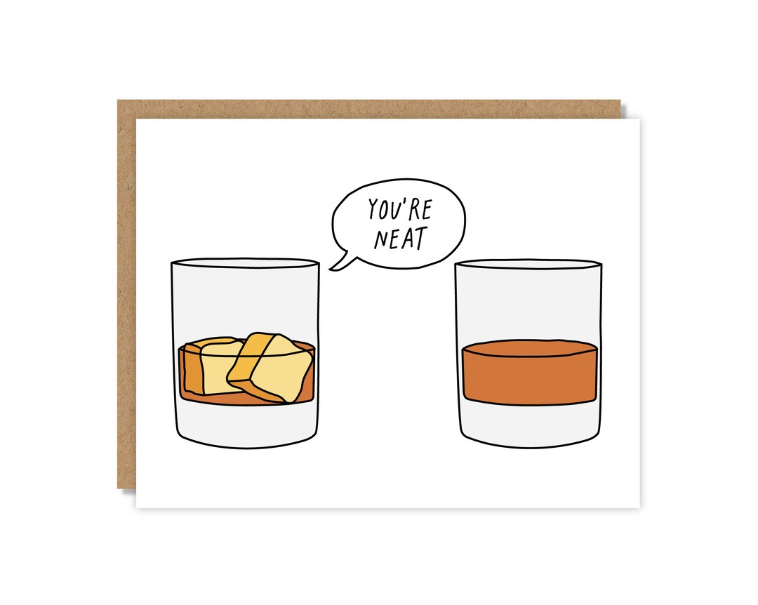 You're Neat Just Because Greeting Card You're Neat Funny & Punny Cards