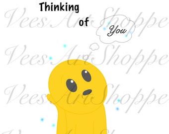 Thinking of You Printable Card