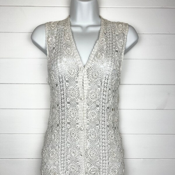 Crochet Waistcoat Etsy UK