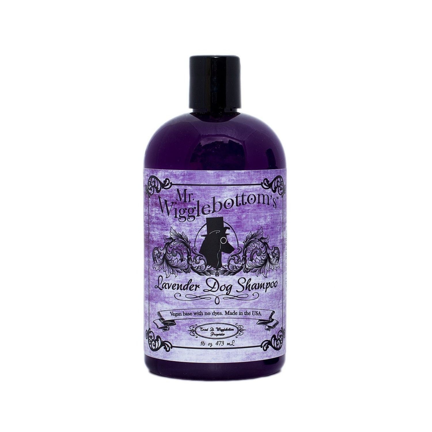 Mr. Wigglebottom's® All-Natural and Cruelty-Free Lavender Dog Shampoo - 16 oz.