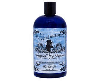 Mr. Wigglebottom's® All-Natural and Cruelty-Free Unscented Dog Shampoo - 16 oz.