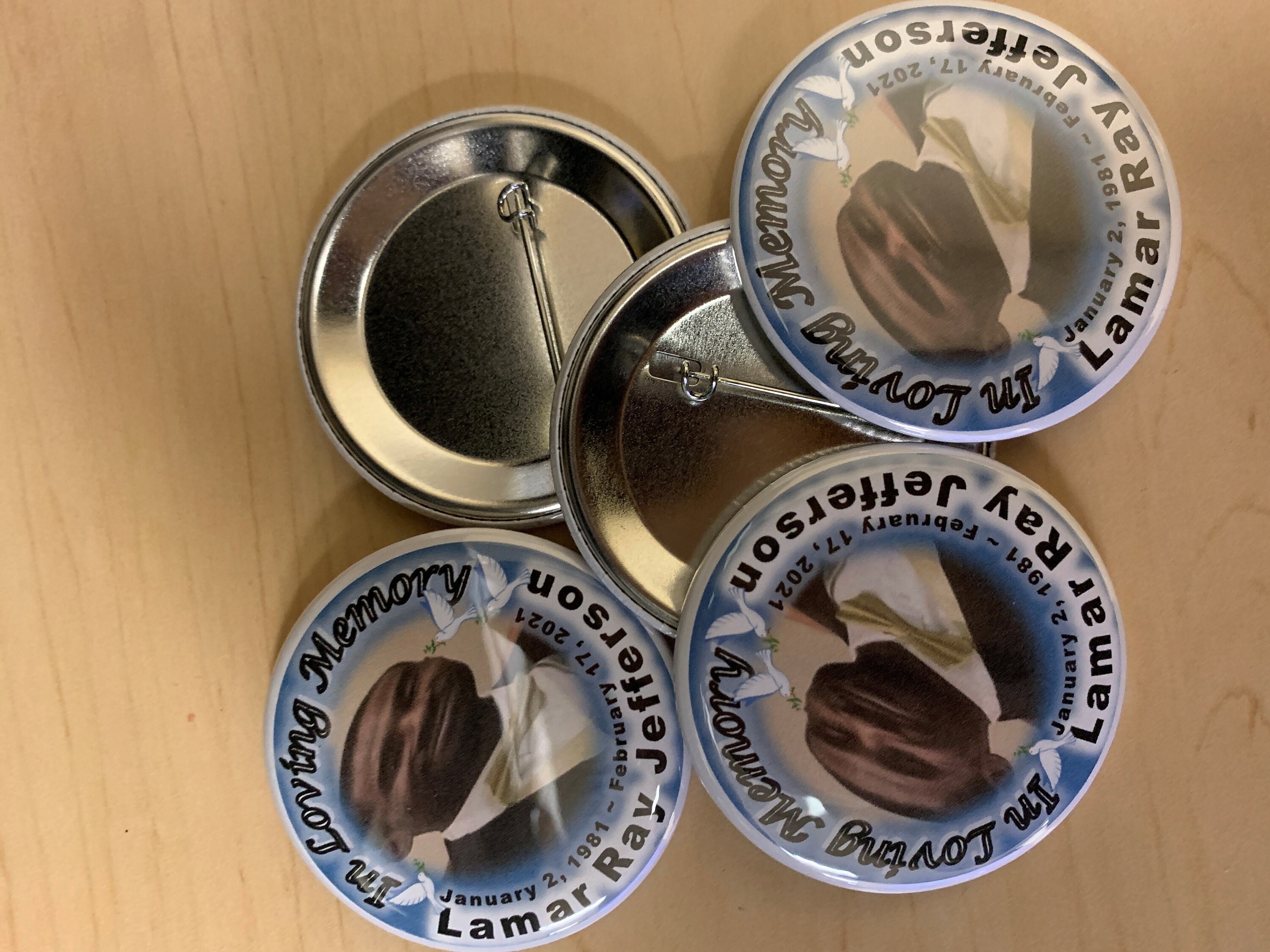 Memorial Button Keepsake Etsy