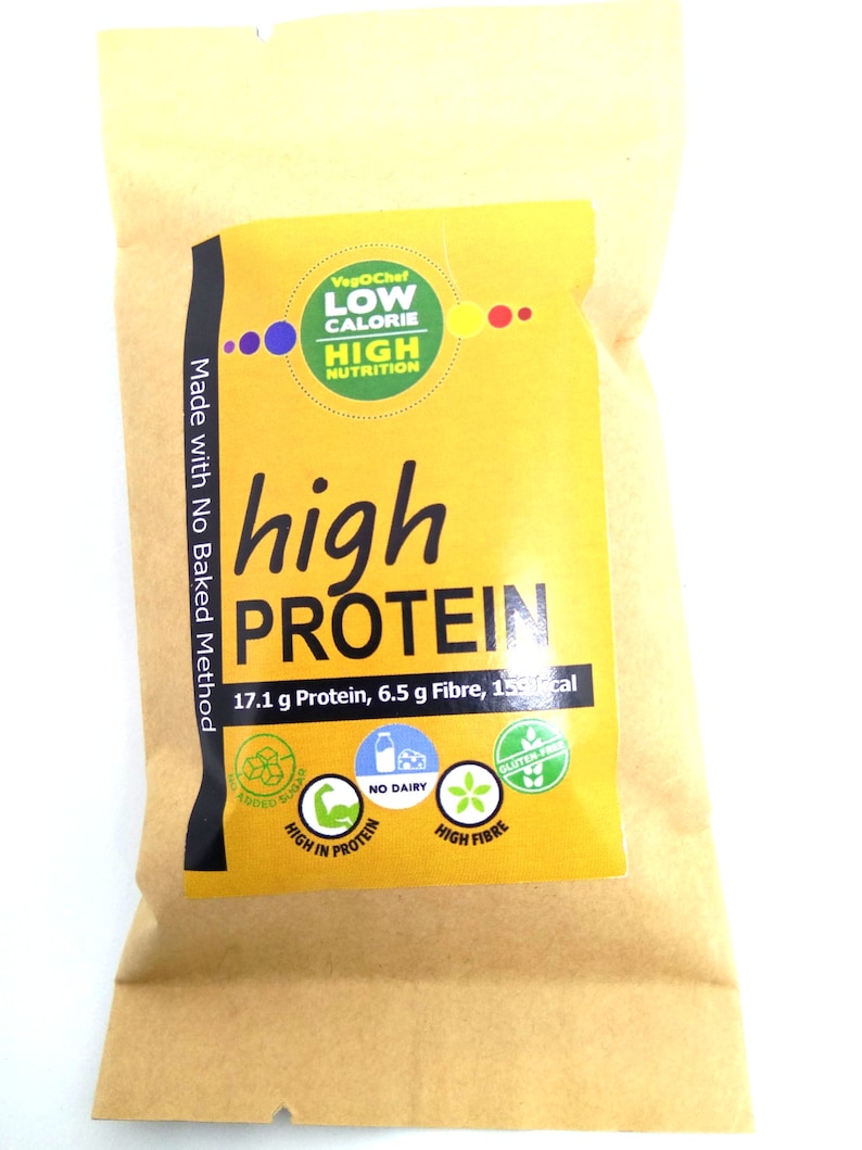 Vegan High Protein Bar All Natural No Sugar No Transfat No Etsy