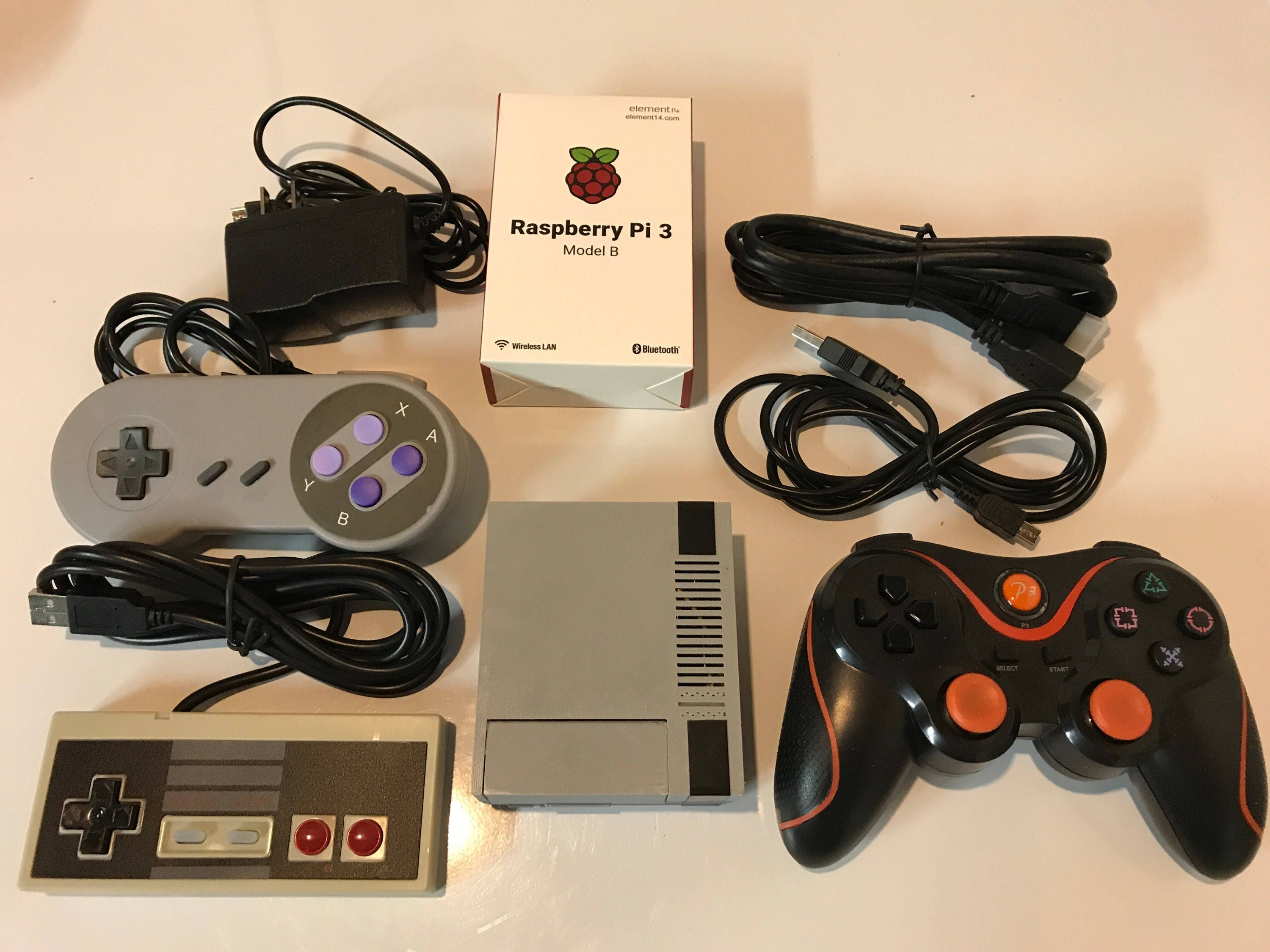 video game retro raspberry pi 3