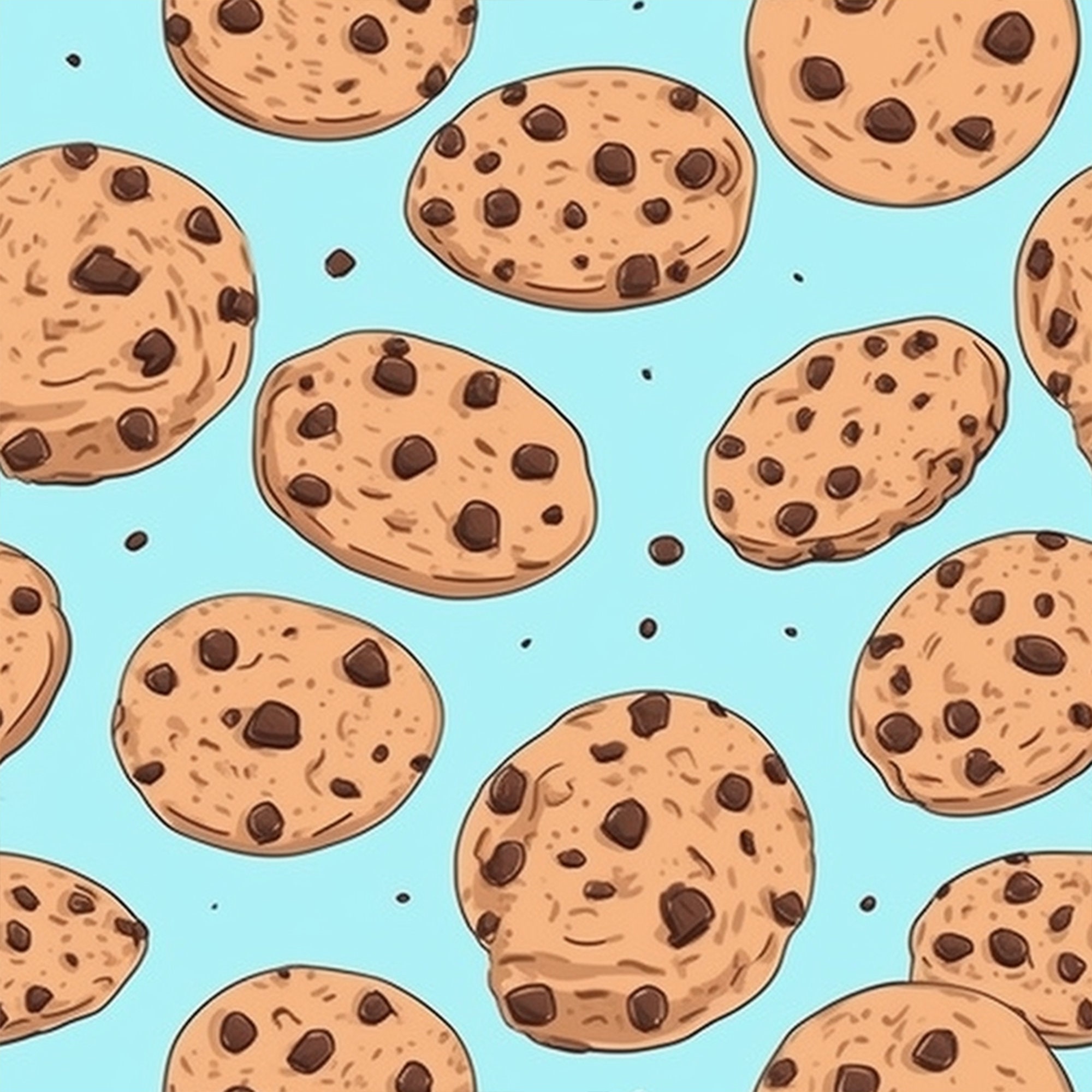 16 Digi Papers Variations Seamless // Baked Goods Series // - Etsy