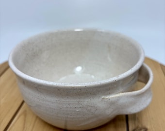 handmade pottery berry bowl, fruit bowl, handcrafted gift, kitchenware, ceramics, stoneware