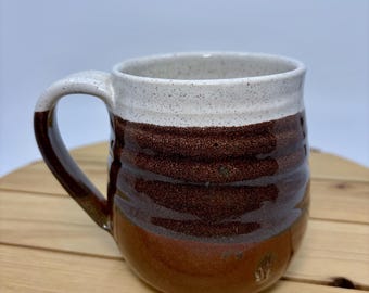 handmade pottery mug, coffee mug, handcrafted gift, kitchenware, ceramics, stoneware