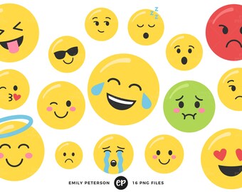 kawaii faces clip art