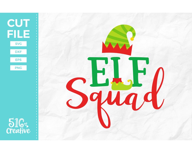 Download Elf Squad SVG Christmas SVG svg dxf eps png Cutting File ...