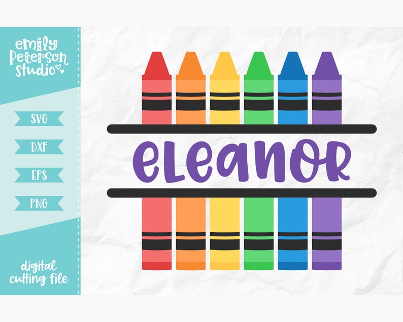 Download Instant Download Monogram Crayons Svg Svg Dxf Eps Png Crayons Svg Cutting File Cut File Commercial Use Clip Art Art Collectibles Seasonalliving Com