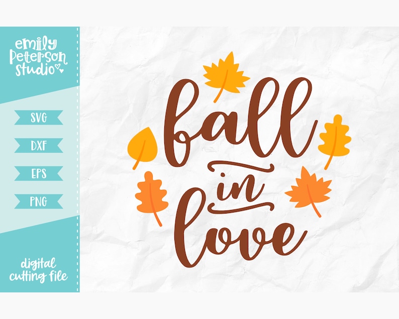 Download Commercial Use Fall In Love Svg Instant Download Cut File Svg Dxf Eps Png Autumn Svg Cutting File Clip Art Art Collectibles Vadel Com