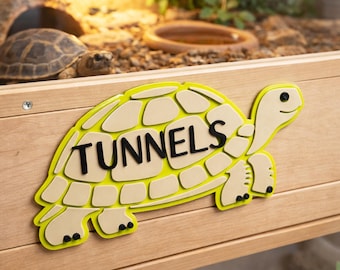 Personalised Tortoise Name Sign, Name Plaque, Tortoise House Sign