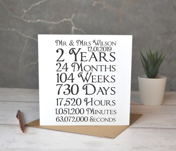 2 year anniversary card for boyfriend