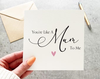 Step Mum Card: Special Lady Gift - Mother's Day or Birthday