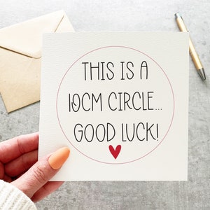 Sarcastic Baby Shower Card, Baby Shower Card, 10cm Circle, Funny Baby Shower, New Baby Card, Baby Shower Gift, Unisex Baby Shower, Girl, Boy