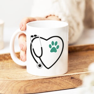 Personalised Vet Mug, Vet Thank You Gift, Present For Vet, Animal Lover image 4