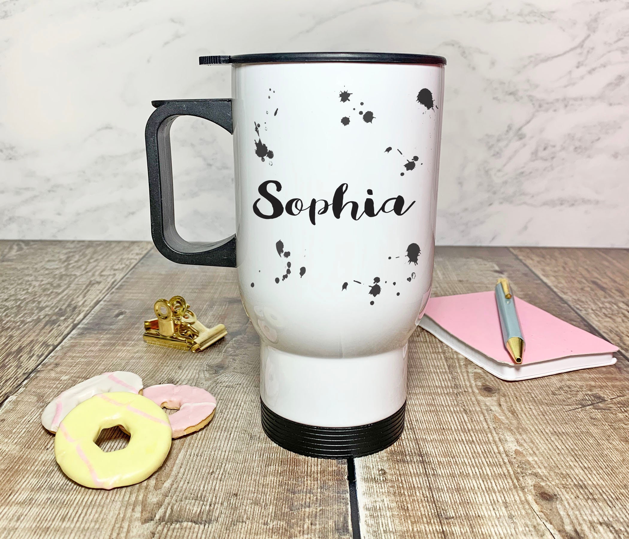 Personalised Travel Mug Gift for Her Christmas Present for Etsy UK