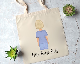 Nurse Tote Bag, Student Nurse Gift, Congratulations Nurse, Qualified Nurse, Nurse Thank You, Nurse Graduation Present, Nurse Uni Student