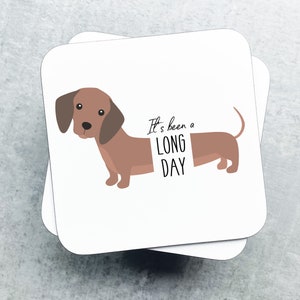 It's been a long day, Dachshund Mug, Sausage Dog Mug, Dachshund Gift, Sausage Dog Lover, Funny Mug image 2