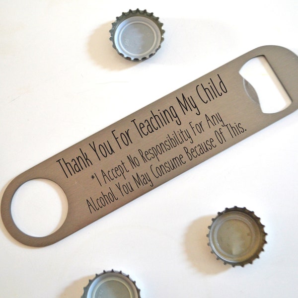 Funny Teacher Gift, Thank You Teacher, Male Teacher, Thank You For Teaching My Child