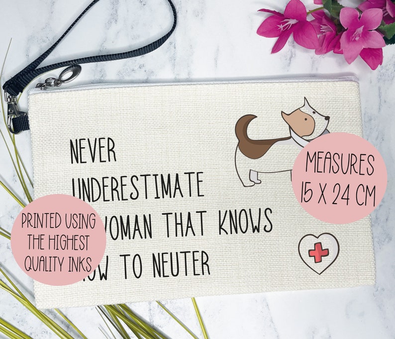 Lustiges Tierarzt Geschenk, Danke Tierarzt Geschenk, Tierarzt Krankenschwester Geschenk, Weiß wie zu kastrieren, Weibliche Tierarzt Geschenk, Tierarzt Notizblock, Neuter Zitat Bild 7