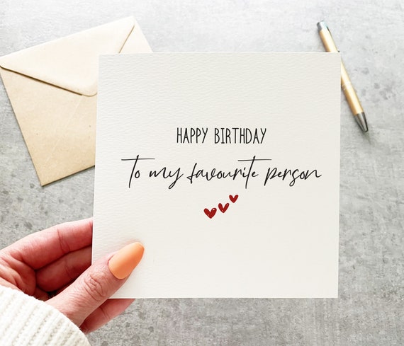 Happy Birthday Favourite Person Happy Birthday Favourite Person